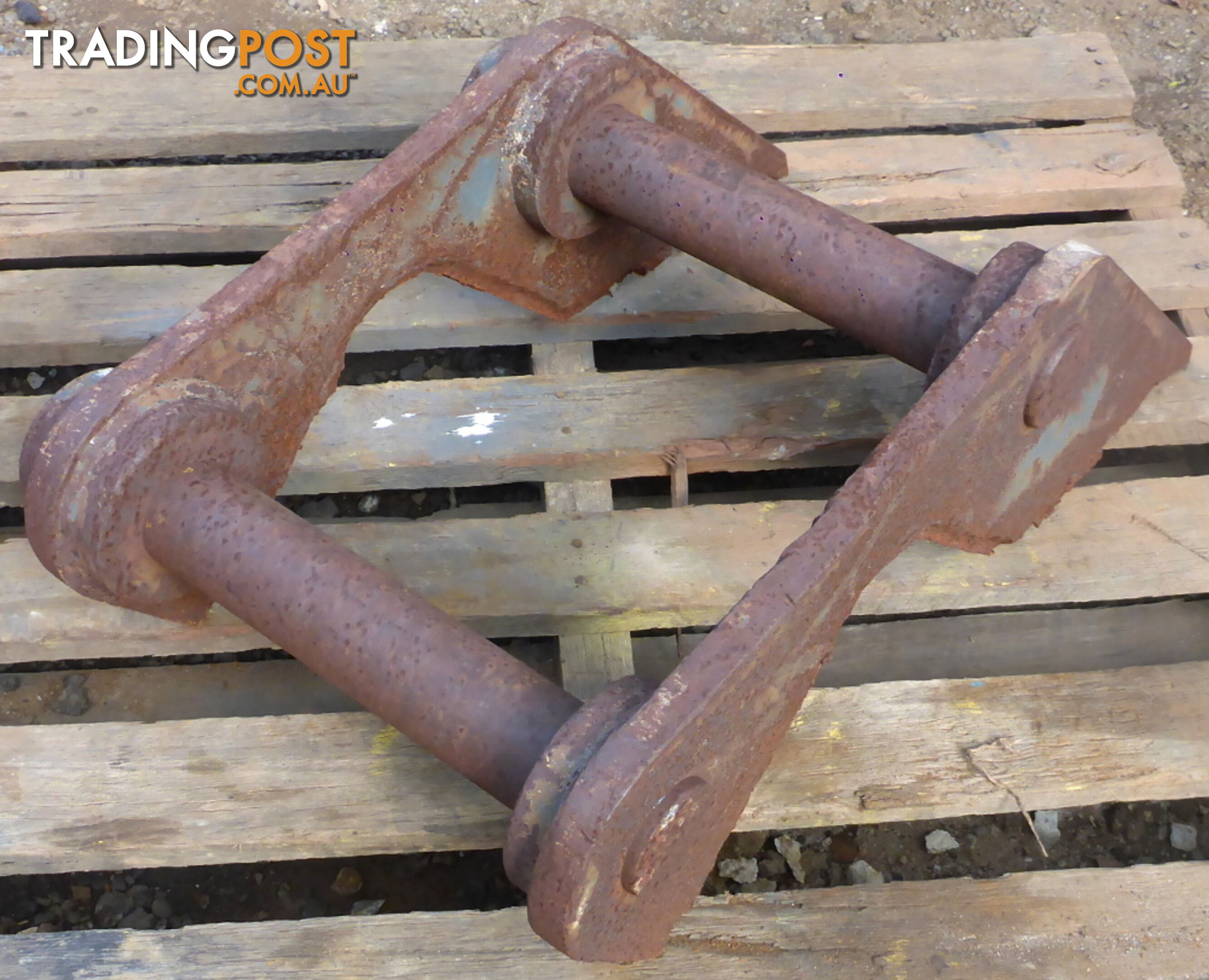 12-21 ton (70mm pin) Excavator Headstock Hitch Mounting Plate