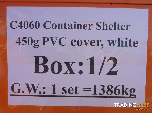 New 12m x 18m (223m2) Container Shelter Workshop Igloo Dome