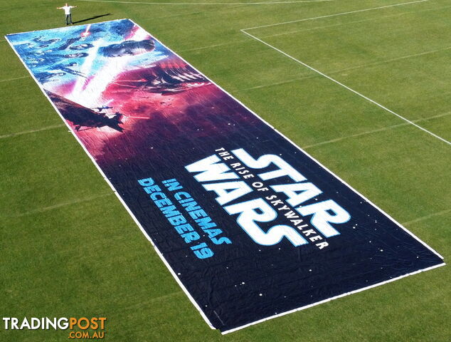 World's Largest Star Wars Poster 40m x 10m (400m2)