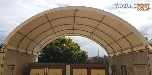 New 6m x 6m Container Shelter Workshop Igloo Dome