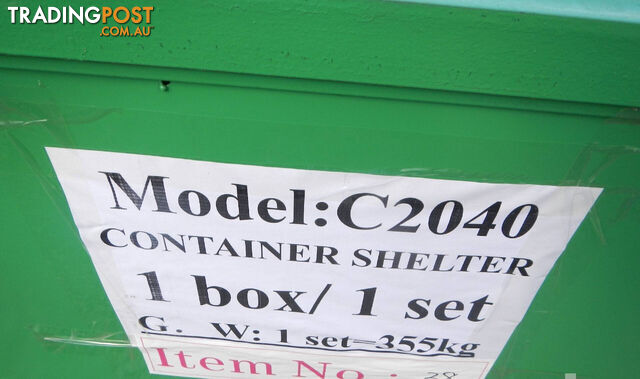 New 6m x 12m Container Shelter Workshop Igloo Dome