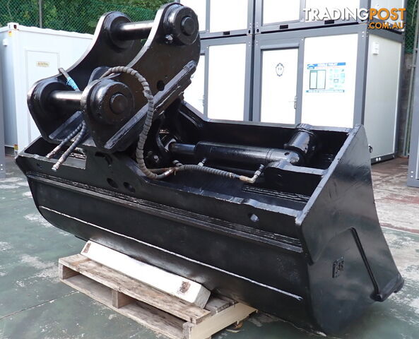 22-47 ton (90mm pin) 2100mm JB/AHE Excavator Tilting Mud Batter Bucket