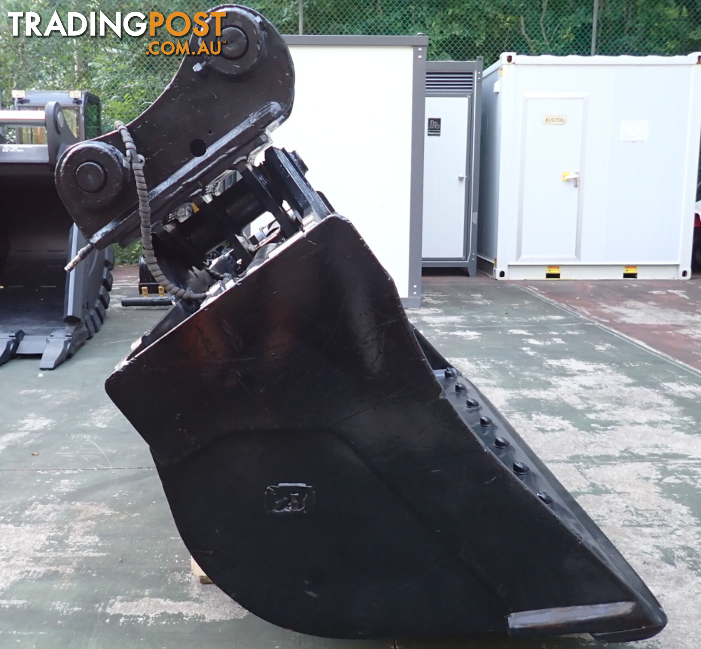 22-47 ton (90mm pin) 2100mm JB/AHE Excavator Tilting Mud Batter Bucket