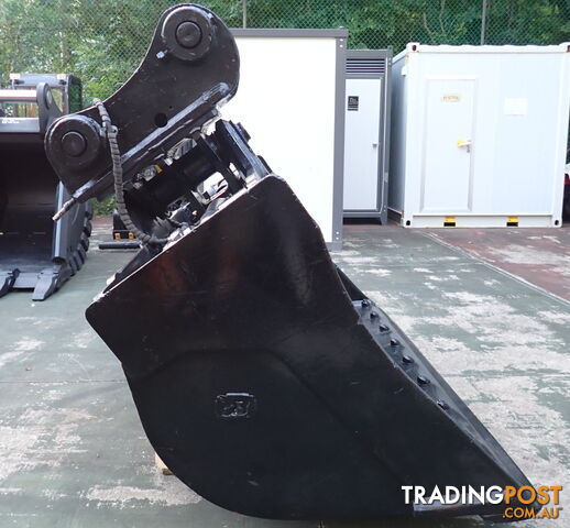 22-47 ton (90mm pin) 2100mm JB/AHE Excavator Tilting Mud Batter Bucket