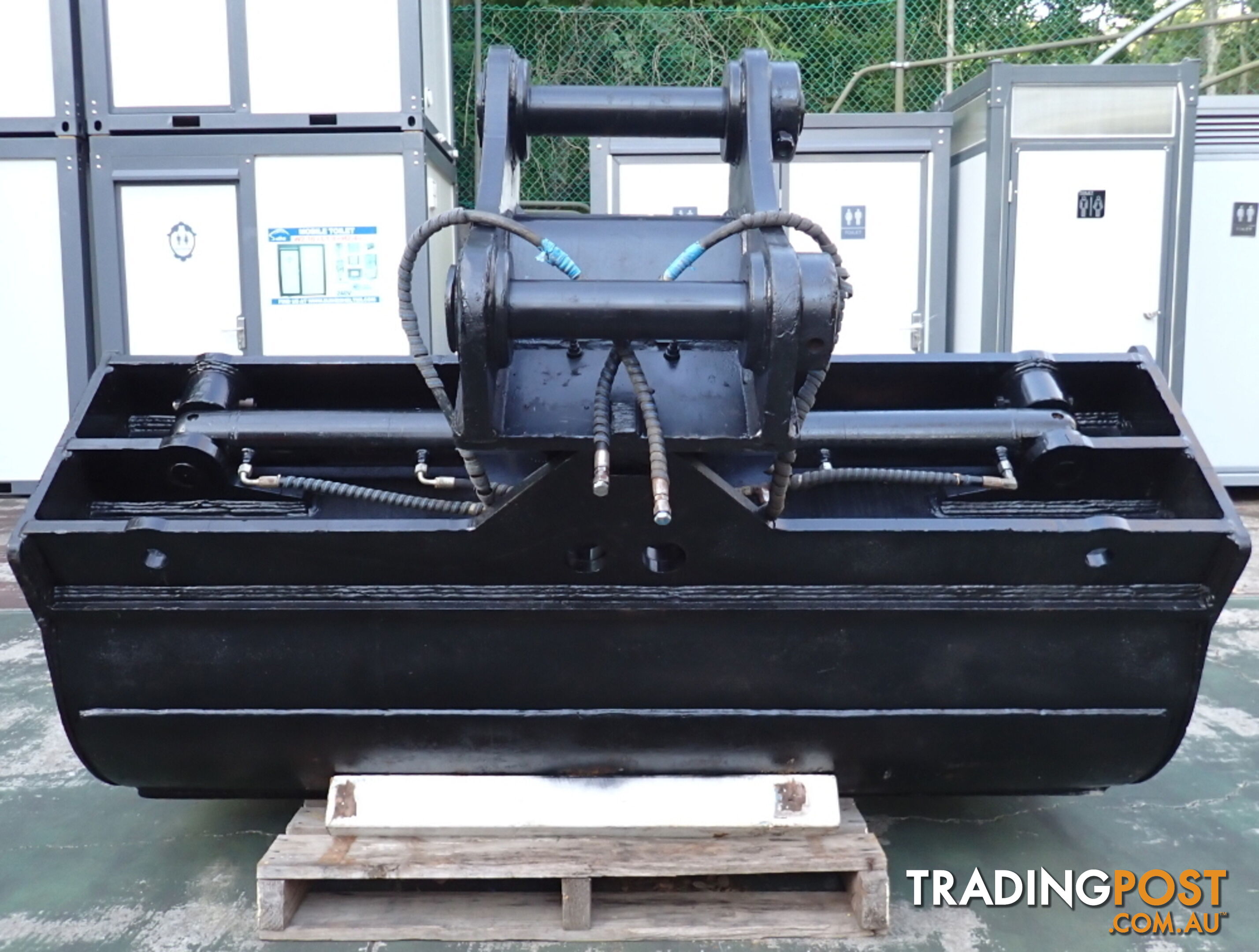 22-47 ton (90mm pin) 2100mm JB/AHE Excavator Tilting Mud Batter Bucket