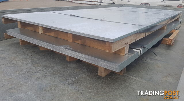 New Galvanised Steel Sheets 1500mm x 3000mm x 2.9mm, RRP $500