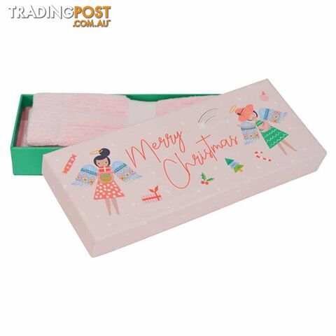 Christmas Angel Boxed Socks