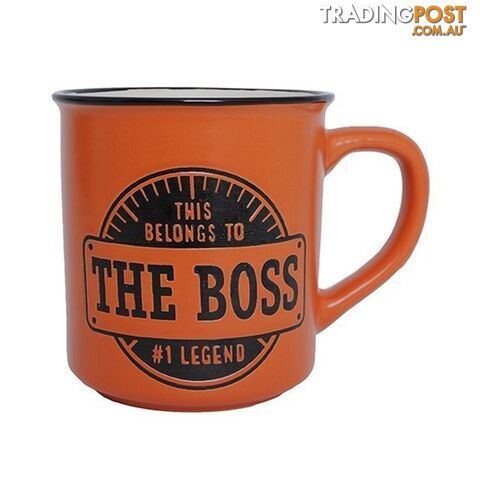 The Boss Manly Mug