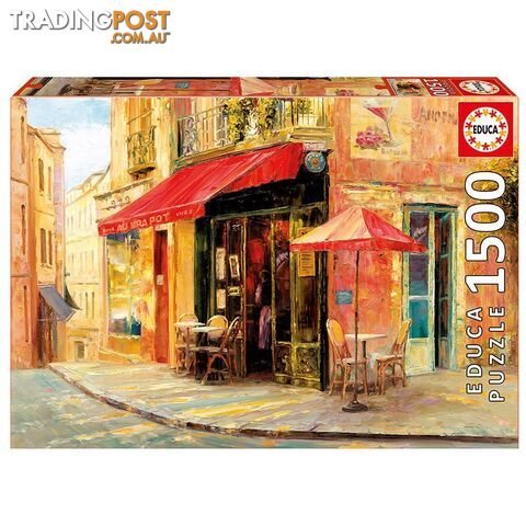 Hillside Cafe 1500 Pieces Jigsaw Puzzle