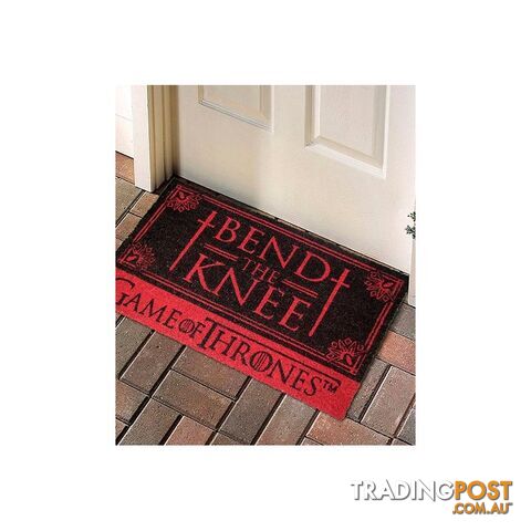 Game Of Thrones - Bend The Knee Doormat