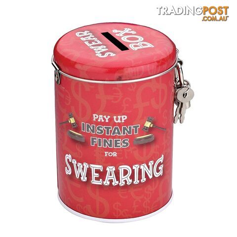 Swearing Fines Money Tin