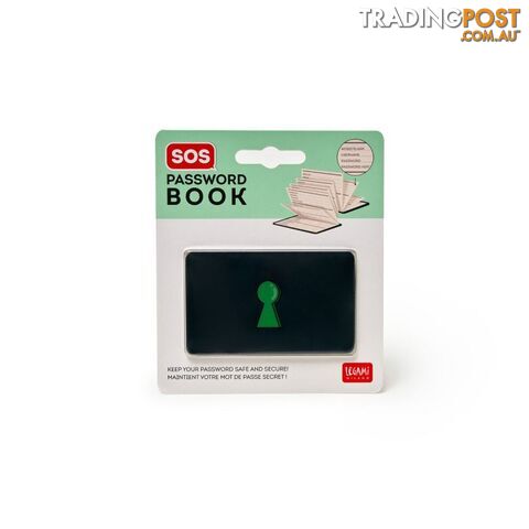 SOS Password Book To Record Usernames And Passwords