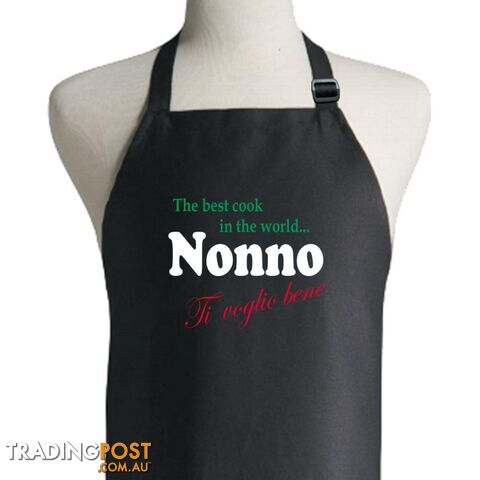 The Best Cook In The World Apron - Grandad Nonno (Italian)