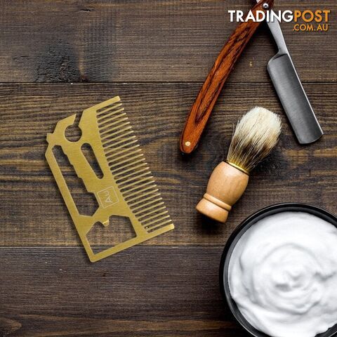 Beard Comb Multi-tool by Gift Republic