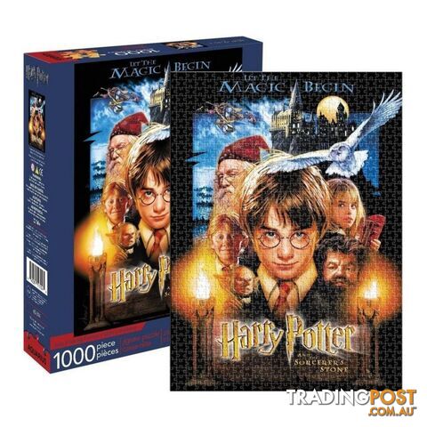 Harry Potter & The Sorcererâs Stone 1000pc Puzzle