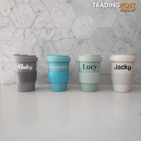 Personalised Bamboo Fibre Eco Travel Cup 500ml