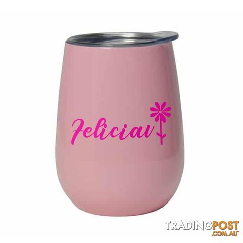 Personalised Double Walled Wine Tumbler
