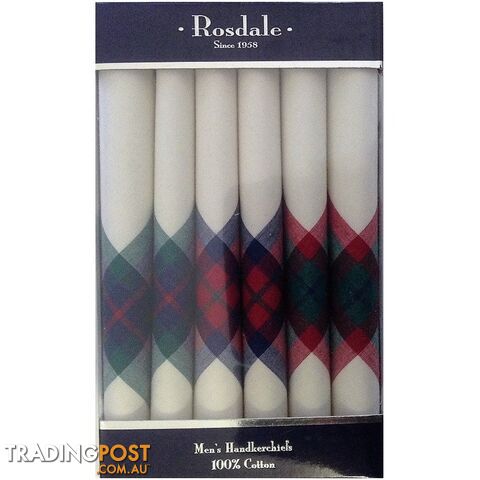 Luxury Men's Woven Handkerchief by Rosdale