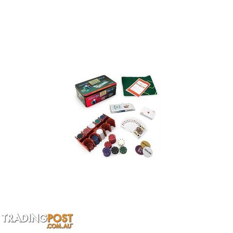 Texas Hold 'Em and Poker Chips Set