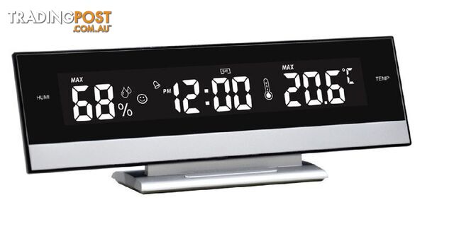 Digital Alarm Clock with Room Climate