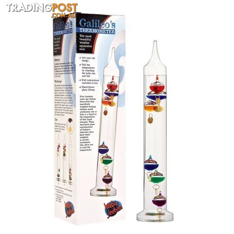 Galileo Thermometer - 28 cm