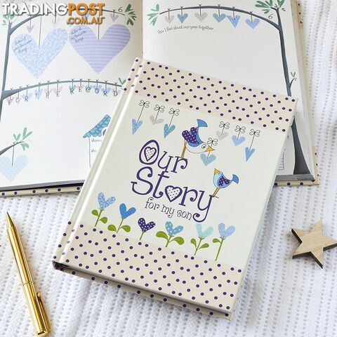 Our Story, For My Son Memory Journal