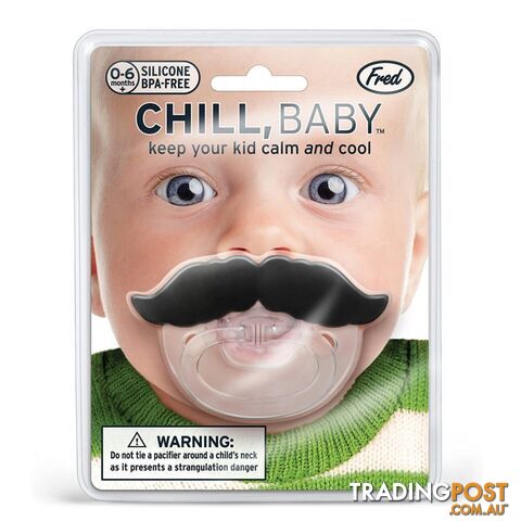 Chill, Baby Moustache Pacifier