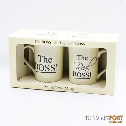The Boss & The Real Boss Pair Mug