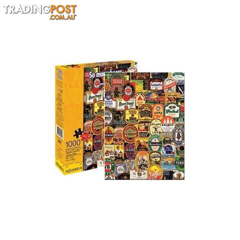 Beers Collage 1000pc Jigsaw Puzzle