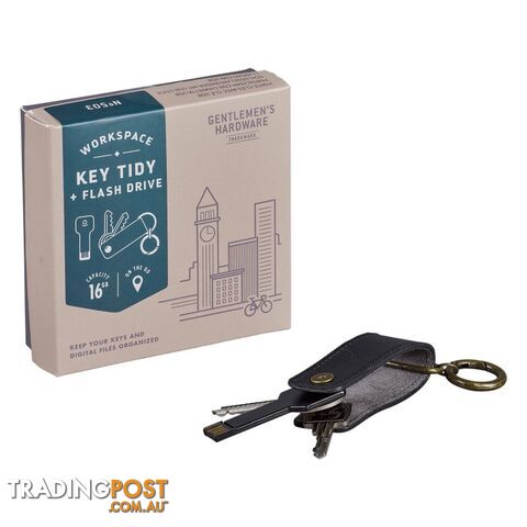 Key Tidy with USB Flash Drive by Gentlemen's Hardware