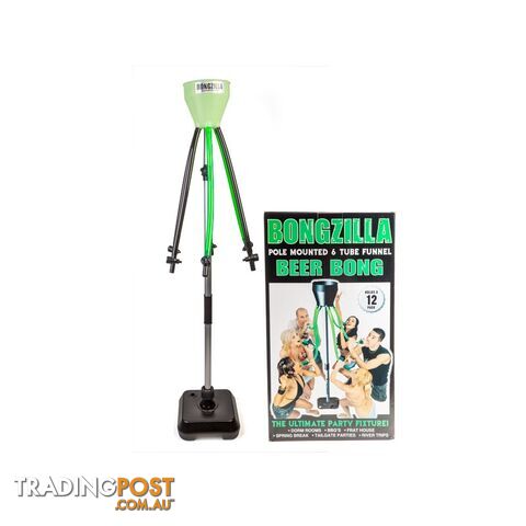 Bongzilla Glow-in-the-Dark Beer Bong by Head Rush