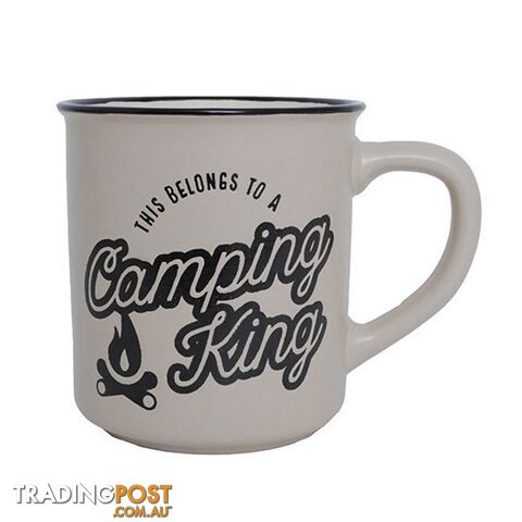 Camping King Manly Mug