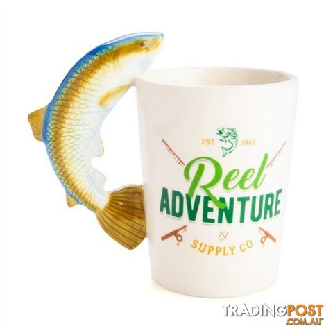 Reel Adventure Fishing Mug