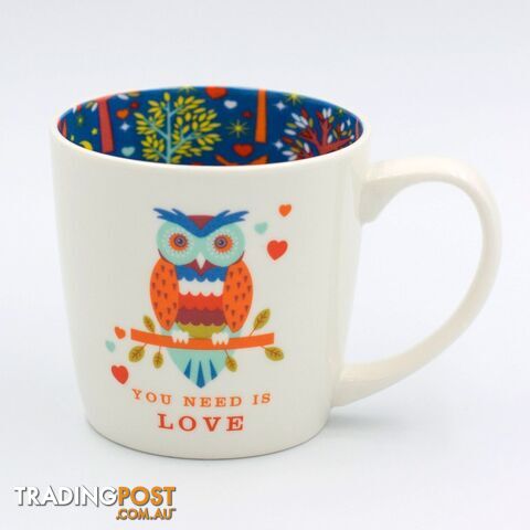 Owl You Need Is Love Inside Out Mug