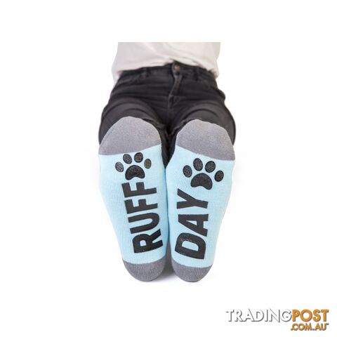 French Bulldog Ruff Day Socks