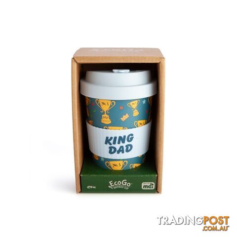 King Dad Eco Friendly Bamboo Travel Cup