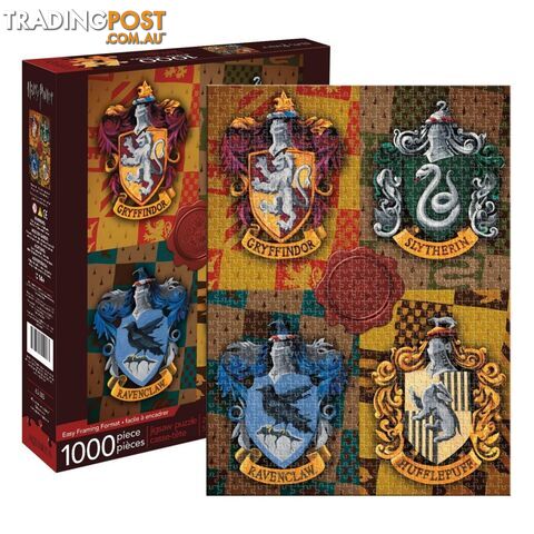 Harry Potter â Crests 1000pc Puzzle