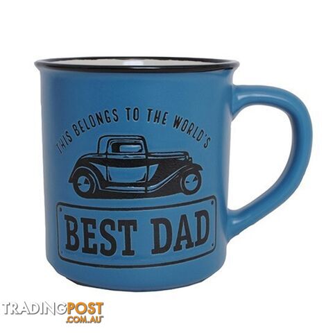 World's Best Dad Manly Mug