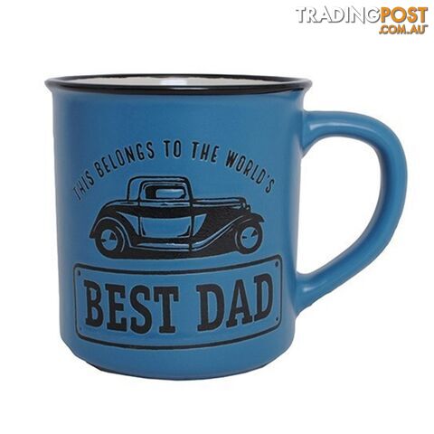 World's Best Dad Manly Mug