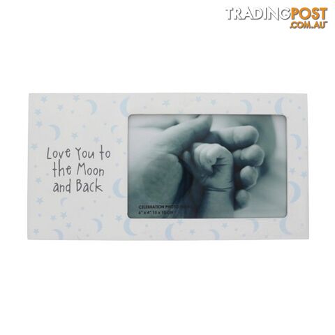 Love You to the Moon and Back Photo Frame