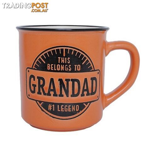 Legendary Grandad Manly Mug