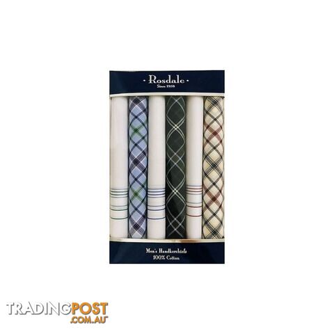 Deluxe Men's Woven Handkerchief by Rosdale