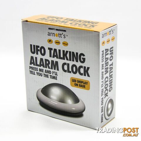 UFO Talking Alarm Clock