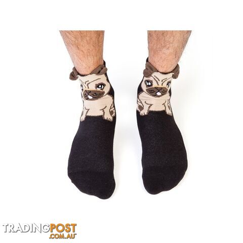 Pug Ruff Day Socks