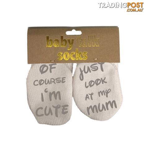 Of Course I'm Cute Socks