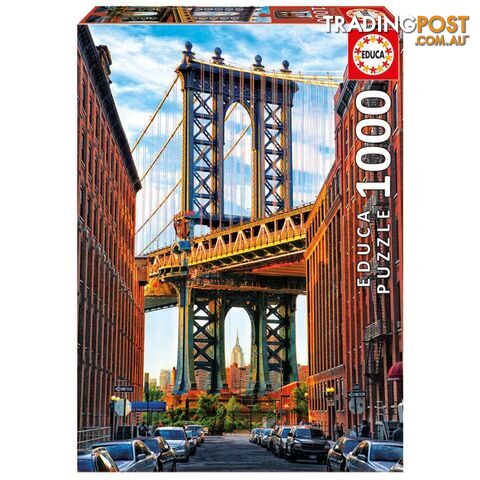 Manhattan Bridge 1000 Pieces Jigsaw Puzzle