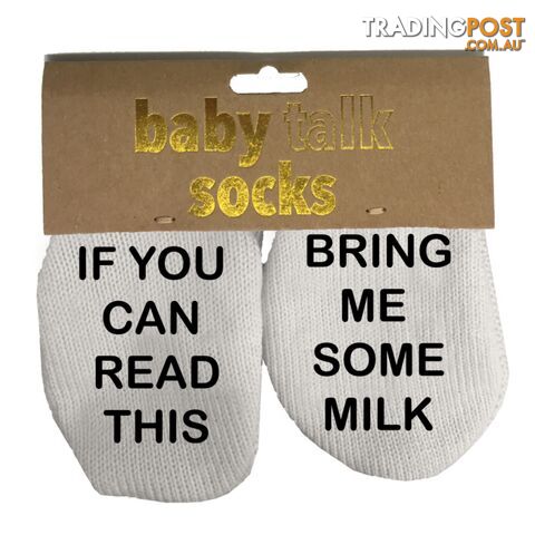 Bring Me Some Milk Socks