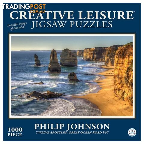 Twelve Apostles, Great Ocean Road VIC 1000 Pieces Jigsaw Puzzle