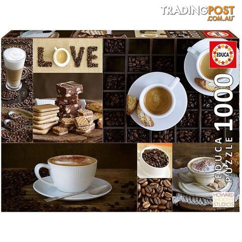 Love for Coffee 1000 Pieces Jigsaw Puzzle