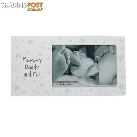 Mummy Daddy and Me Photo Frame